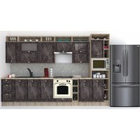 Bucatarie LEEA ART FRONT MDF ALAMO 340C K002 / decor 267