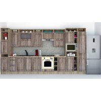 Bucatarie LEEA ART FRONT MDF PARMA 420 K002 / decor 213 Bucatarie LEEA ART FRONT MDF PARMA 420 K002 / decor 213