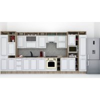 Bucatarie LEEA ART FRONT MDF ALAMO 460A K002 / decor 263 Bucatarie LEEA ART FRONT MDF ALAMO 460A K002 / decor 263