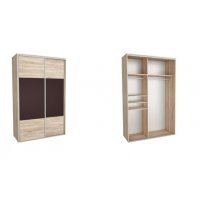 DRESSING NADIR 150 2A FRONT DAB SONOMA / MARON INCHIS