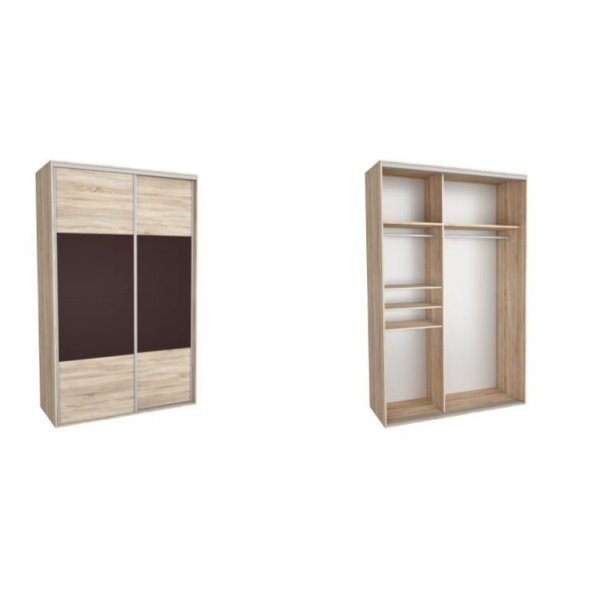 DRESSING NADIR 150 2A FRONT DAB SONOMA / MARON INCHIS