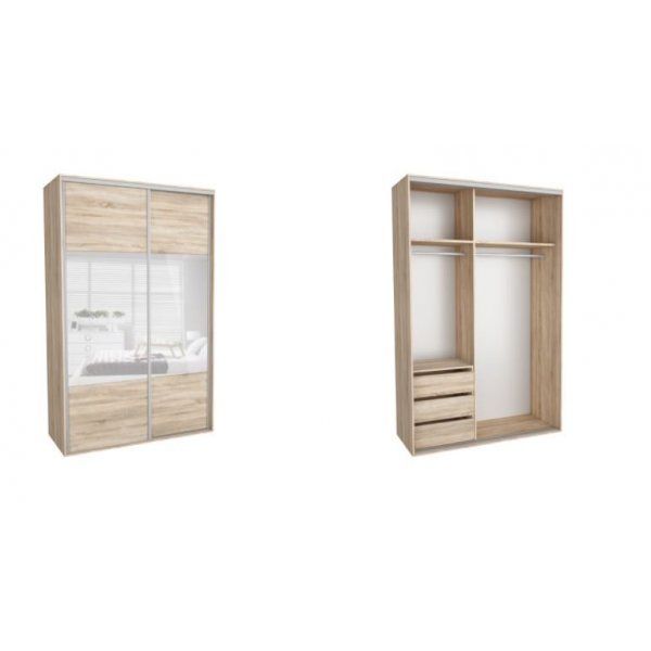 DRESSING NADIR 150 3B FRONT DAB SONOMA / OGLINDA