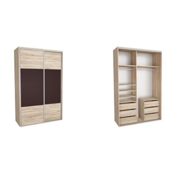 DRESSING NADIR 150 5A FRONT DAB SONOMA / MARON INCHIS