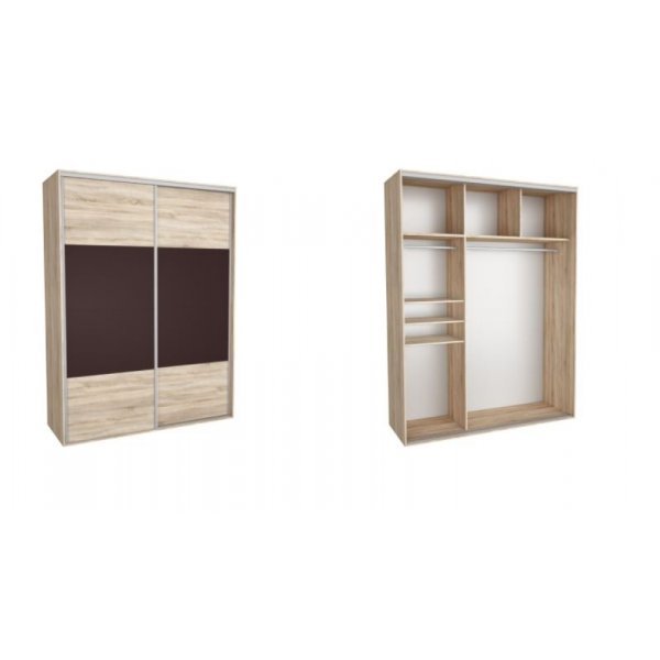 DRESSING NADIR 180 2A FRONT DAB SONOMA / MARON INCHIS