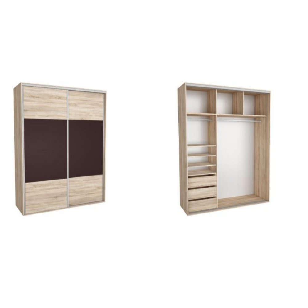 DRESSING NADIR 180 4A FRONT DAB SONOMA / MARON INCHIS