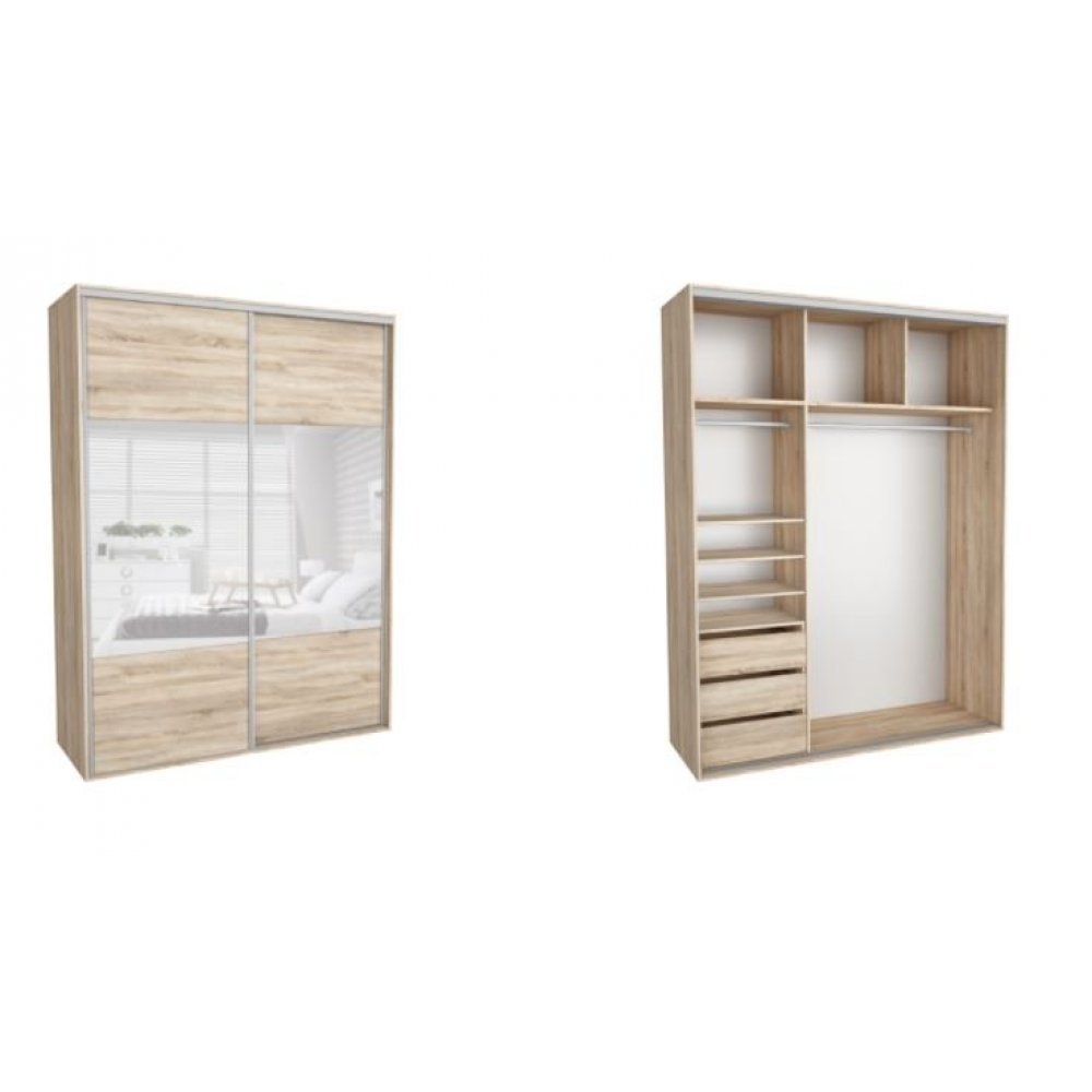 DRESSING NADIR 180 4B FRONT DAB SONOMA / OGLINDA
