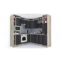 Bucatarie de Colt LEEA ART CORNER FRONT MDF SPARX 220-220 B ST. K002 / decor 176