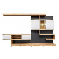 Living PALERMO 20 WTANW PM Genarom AM Stejar Wotan / Alb Lucios / Antracyt