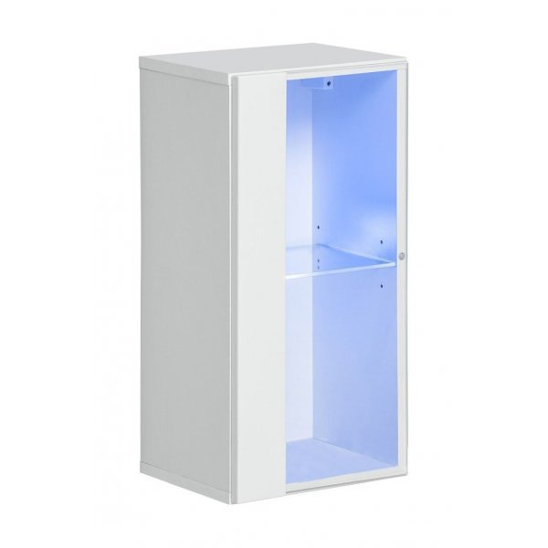 Vitrina Suspendata SWITCH 27 WW SW WW 4 Genarom AM Alb / Alb Lucios
