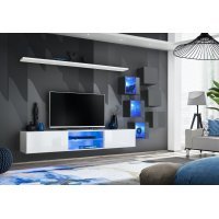 Living SWITCH 21 27 WG SW 21 Genarom AM Alb Lucios / Negru Lucios