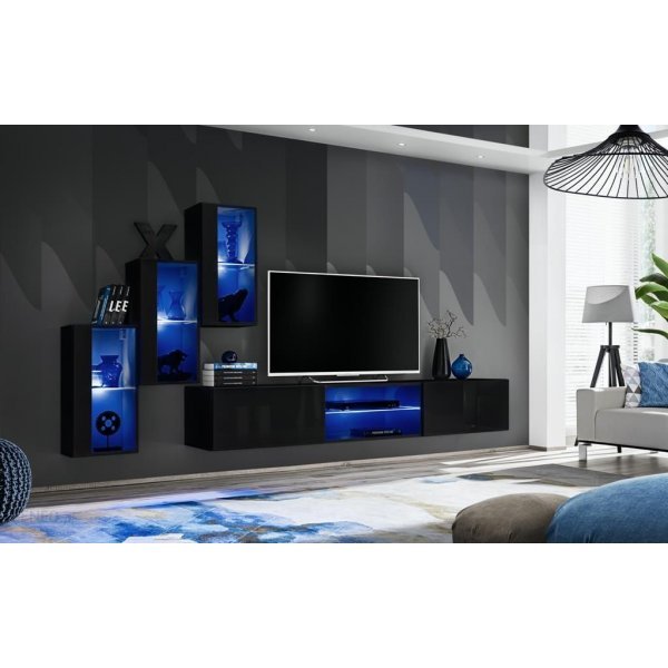 Living SWITCH 22 26 ZZ SW 22 Genarom AM Negru / Negru Lucios