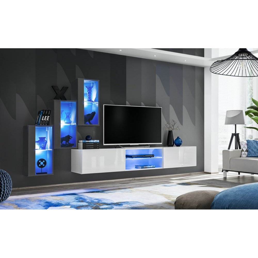 Living SWITCH 22 27 GW SW22 Genarom AM Grafit Lucios / Alb Lucios