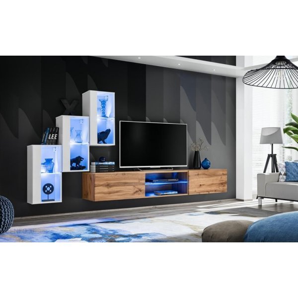 Living SWITCH 22 WWT SW 22 Genarom AM Alb Lucios / Stejar Wotan