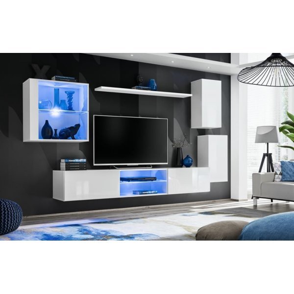 Living SWITCH 23 26 WW SW 23 Genarom AM Alb / Alb Lucios