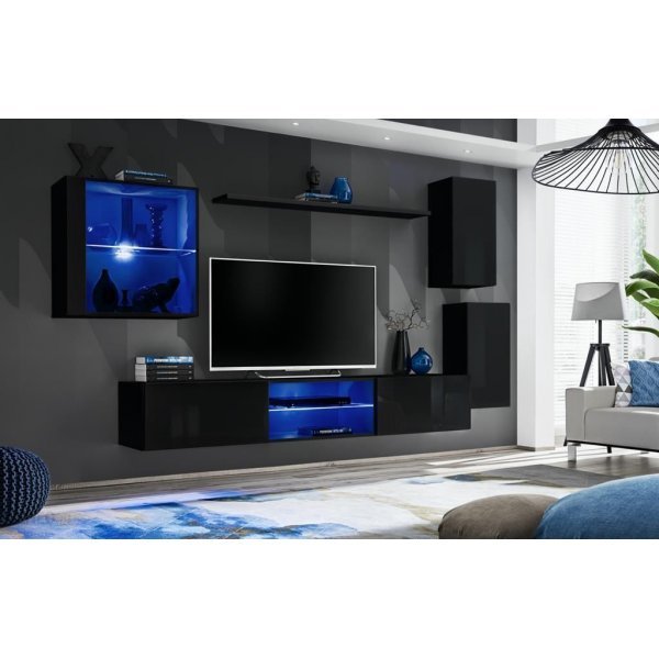 Living SWITCH 23 26 ZZ SW 23 Genarom AM Negru / Negru Lucios