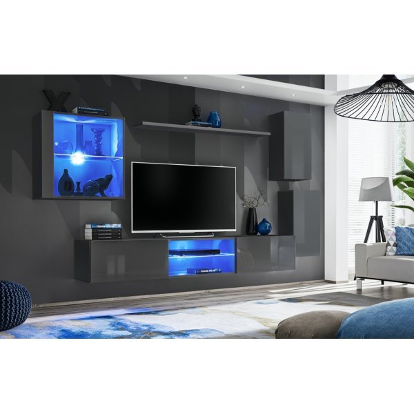 Living SWITCH 23 27 GG SW 23 Genarom AM Grafit / Grafit Lucios