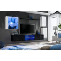 Living SWITCH 23 26 WS SW 23 Genarom AM Alb Lucios / Negru Lucios