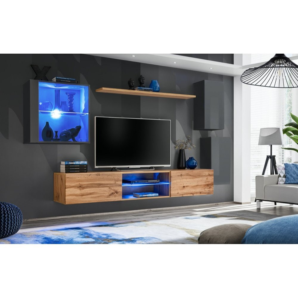 Living SWITCH 23 GWT SW 23 Genarom AM Grafit Lucios / Stejar Wotan