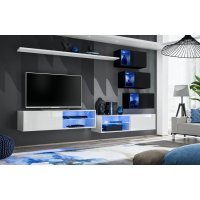 Living SWITCH 24 26 WS SW 24 Genarom AM Alb Lucios / Negru Lucios