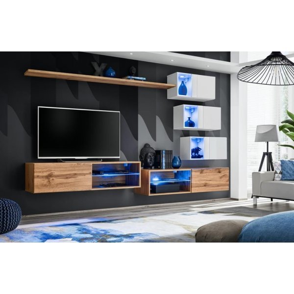 Living SWITCH 24 WTW SW 24 Genarom AM Stejar Wotan / Alb Lucios