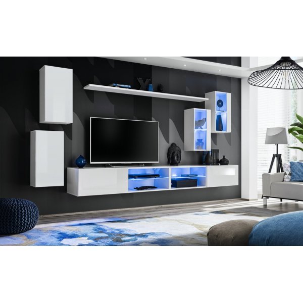Living SWITCH 25 26 WW SW 25 Genarom AM Alb / Alb Lucios