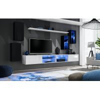 Living SWITCH 25 26 ZW WS 25 Genarom AM Negru Lucios / Alb Lucios