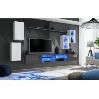 Living SWITCH 25 27 WG SW 25 Genarom AM Alb Lucios / Grafit Lucios