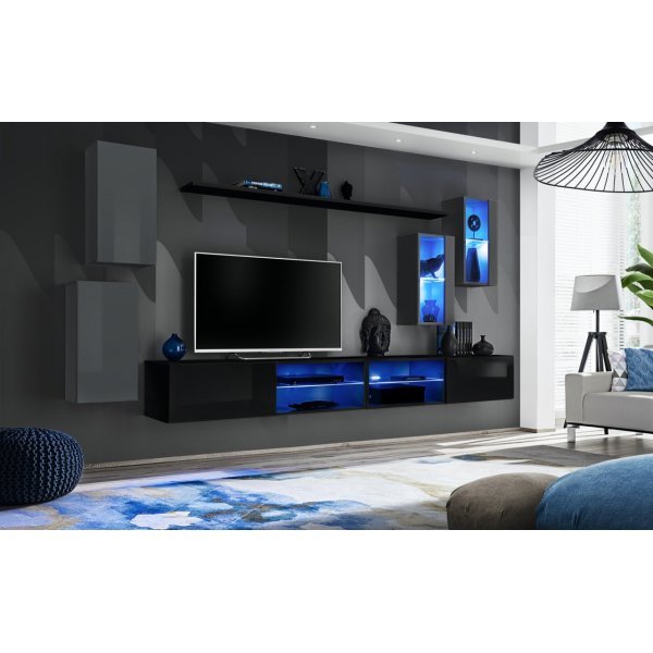 Living SWITCH 25 27 GZ SW 25 Genarom AM Grafit Lucios / Negru Lucios