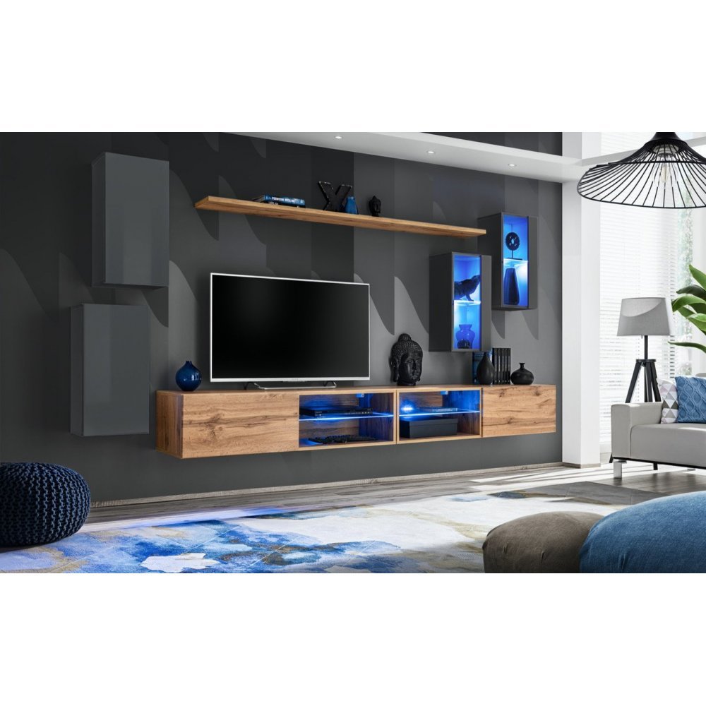Living SWITCH 25 GWT SW 25 Genarom AM Grafit Lucios / Stejar Wotan