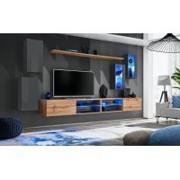 Living SWITCH 25 GWT SW 25 Genarom AM Grafit Lucios / Stejar Wotan