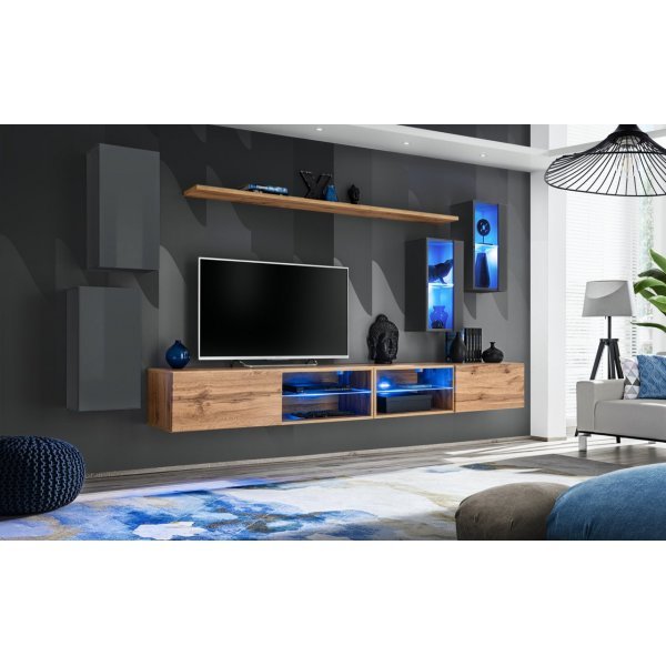 Living SWITCH 25 GWT SW 25 Genarom AM Grafit Lucios / Stejar Wotan