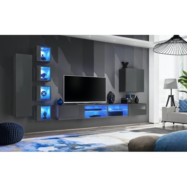 Living SWITCH 26 27 GG SW 26 Genarom AM Grafit / Grafit Lucios