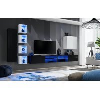 Living SWITCH 26 26 ZW WS 26 Genarom AM Negru Lucios / Alb Lucios