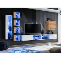 Living SWITCH 26 WWT SW 26 Genarom AM Alb Lucios / Stejar Wotan