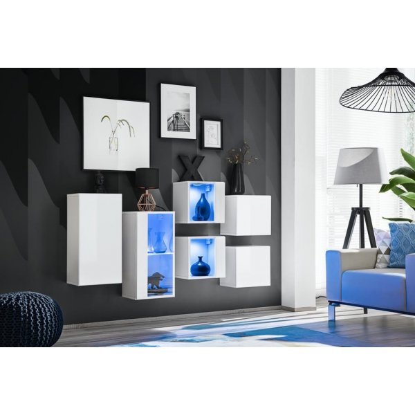 Living SWITCH SB IV 26 WW SW SB4 Genarom AM Alb / Alb Lucios