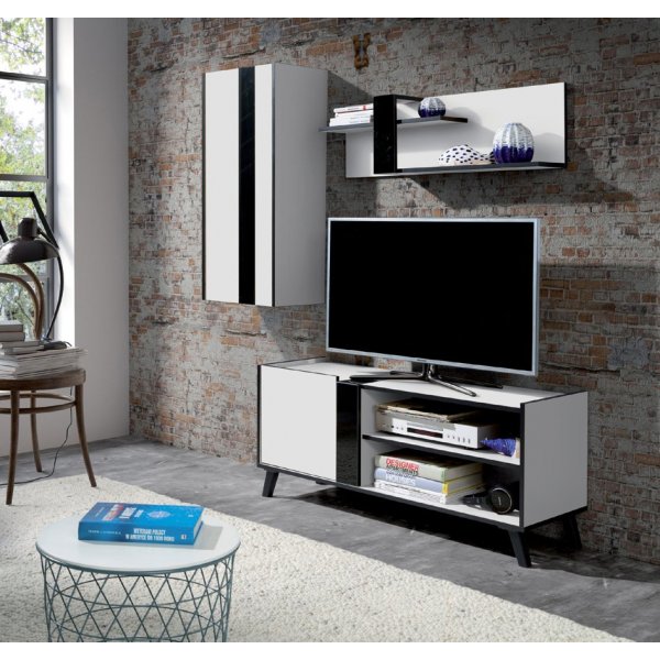 Living FLIX C Alb / Negru