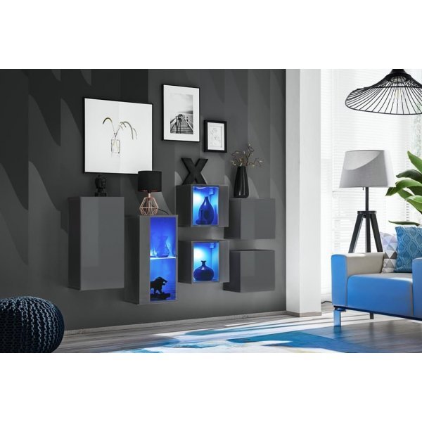 Living SWITCH SB IV 27 GG SW SB4 Genarom AM Grafit / Grafit Lucios