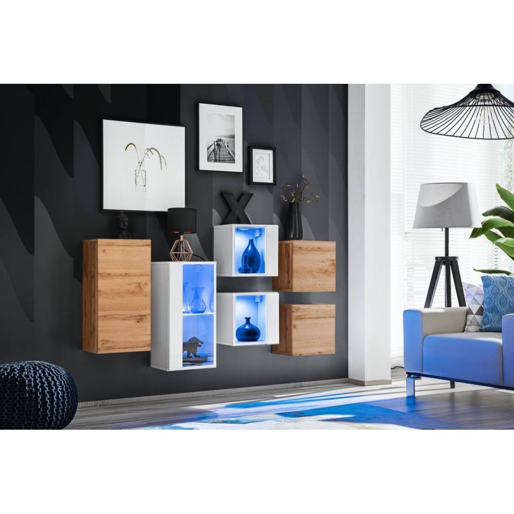 Living SWITCH SB IV 27 WTW SW SB4 Genarom AM Stejar Wotan / Alb Lucios