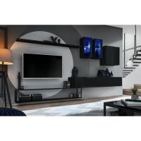 Living SWITCH MET 1 27 ZZ SWM 1 Genarom AM Negru / Negru Lucios