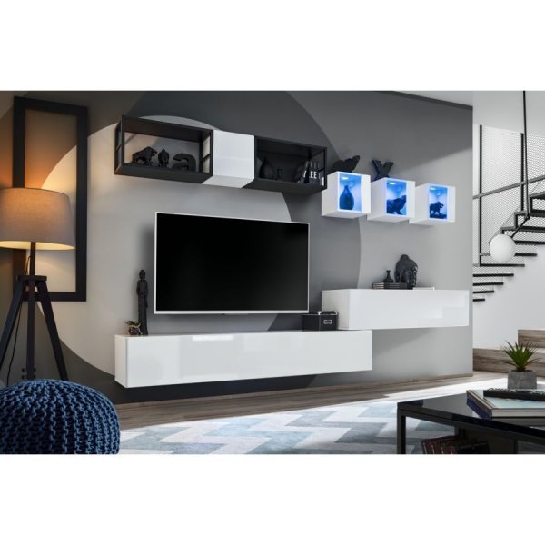 Living SWITCH MET 3 27 WS SWM 3 Genarom AM Alb / Alb Lucios