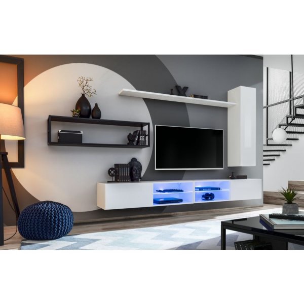 Living SWITCH MET 4 27 WS SWM 4 Genarom AM Alb / Alb Lucios
