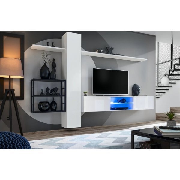 Living SWITCH MET 4 27 WS SWM 4 Genarom AM Alb / Alb Lucios