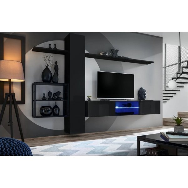 Living SWITCH MET 5 27 ZZ SWM 5 Genarom AM Negru / Negru Lucios