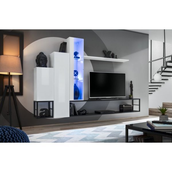 Living SWITCH MET 6 27 WS SWM 6 Genarom AM Alb / Alb Lucios