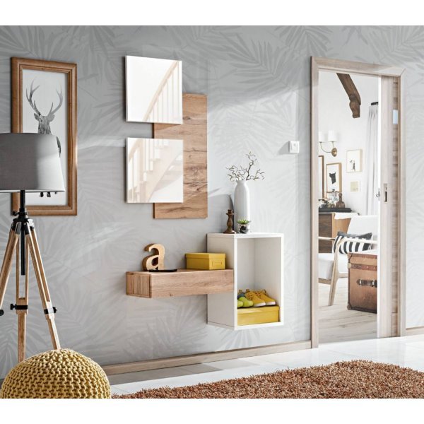 Set Cuier EASY I 20 WTW EY1 Genarom AM Stejar Wotan / Alb