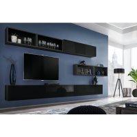 Living BLOX XIV 28 ZW BX14 Genarom AM Alb / Negru / Negru Lucios Living BLOX XIV 28 ZW BX14 Genarom AM Alb / Negru / Negru Lucios