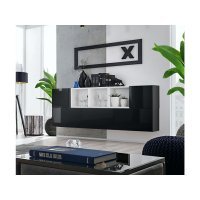 Living BLOX SB V 28 ZW BXS5 Genarom AM Alb/Negru/Negru Lucios