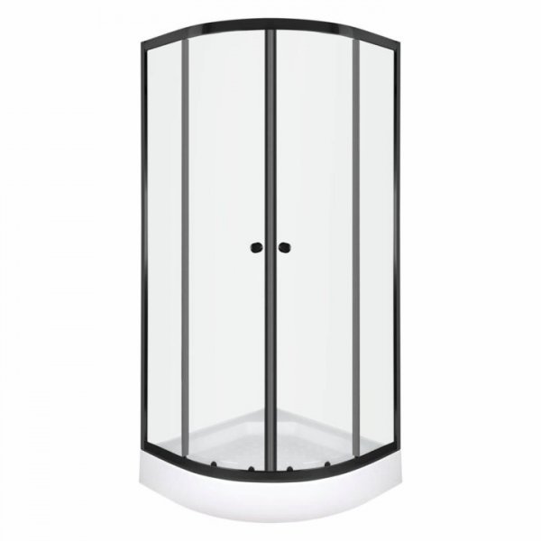Cabina de dus Olga Black 80 cu cada