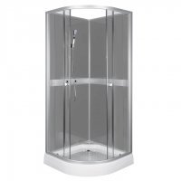 Cabina de dus Classic 90 Gri cu cada