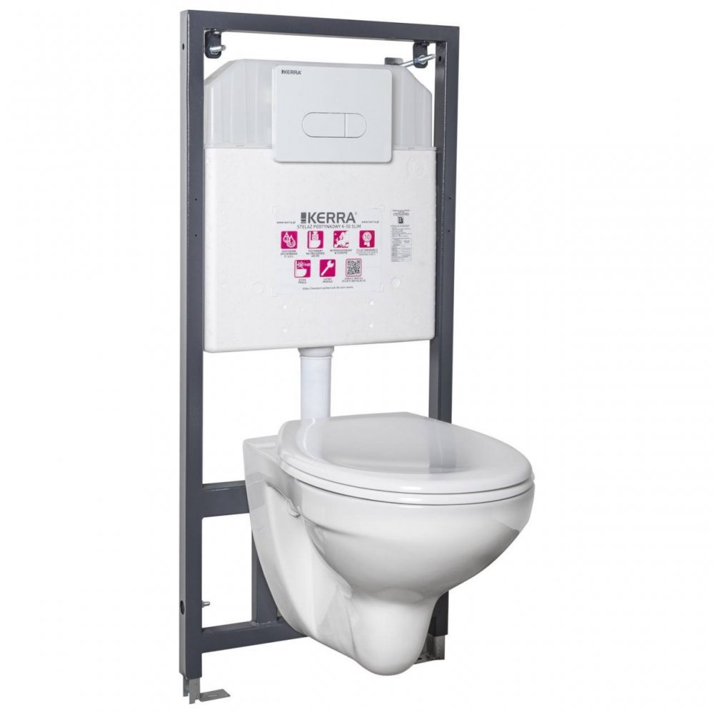 Sistem ascuns pentru vas toaleta suspendata K 50 SLIM